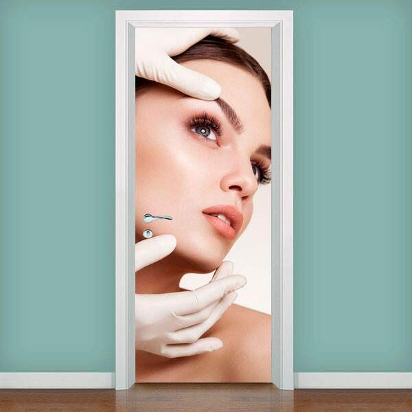 Adesivo De Porta Estética Corporal 3-83x210cm