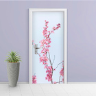 Adesivo De Porta Floral 6 93x213cm