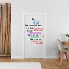 Adesivo De Porta Frase Um Anjo Do Céu *atenção As Medidas* Me