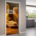 Adesivo De Porta Gelada E Saborosa-73x210cm