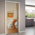 Adesivo De Porta Gostinho De Quero Mais-93x210cm