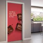 Adesivo De Porta Melhor Que Um São Dois-93x210cm