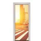 Adesivo De Porta Paisagens Cidades R018