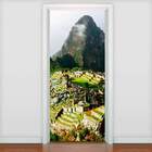Adesivo De Porta Paisagens Machu Picchu-63x210cm