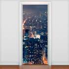 Adesivo De Porta Paisagens Metrópole-73x210cm