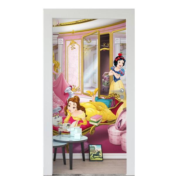 Adesivo De Porta Princesas Disney R001
