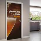 Adesivo De Porta Quanto Mais Gelada Melhor-73x210cm