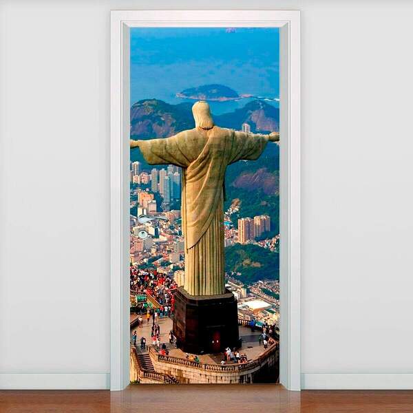 Adesivo De Porta Rio De Janeiro-63x210cm | Leroy Merlin