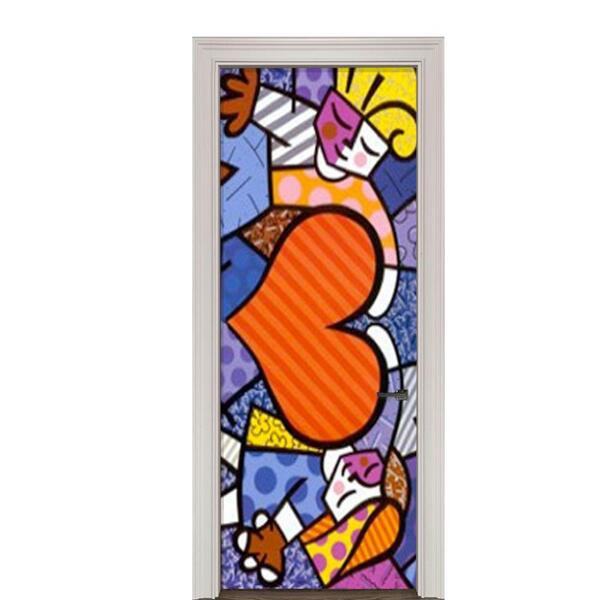 Adesivo De Porta Romero Brito R027
