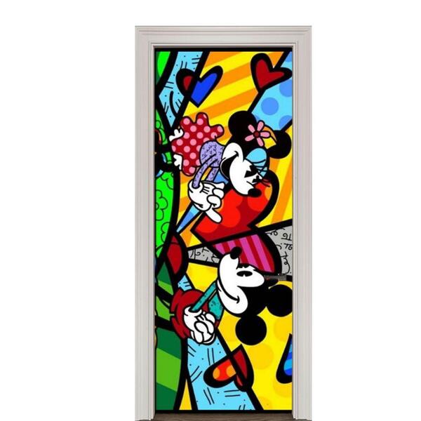 Adesivo De Porta Romero Brito R039
