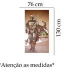 Adesivo De Porta The Mandalorian E Baby Yoda