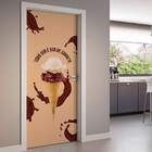 Adesivo De Porta Todo Dia É Dia-63x210cm