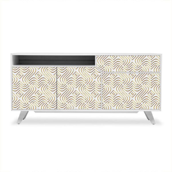 Adesivo De Revestimento Móveis - Geométrico - Abstrato - 575r