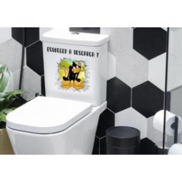 Adesivo De Vaso Sanitário Patolino Mod 1 *atenção As Medidas*