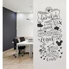 Adesivo Decoração De Parede Frase Família É Tudo Igual Linda