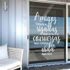 Adesivo Decorativo Amigos Tornam A Vida Mais Feliz-m 58x46cm