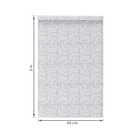 Adesivo Decorativo Arabesco Cinza 45x200cm Con-Tact