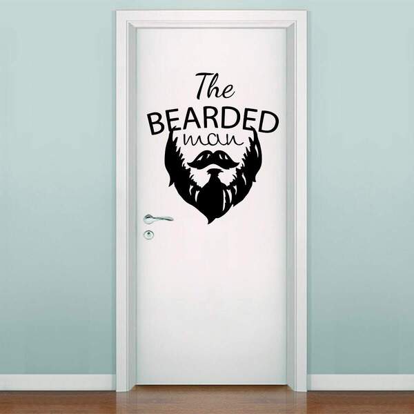 Adesivo Decorativo Barbearia 3-p 48x55cm