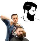 Adesivo Decorativo Barbearia Rosto-g 75x73cm