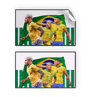 Adesivo Decorativo Brasil Copa Do Mundo