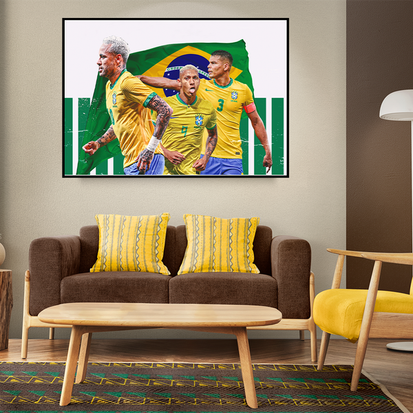 Adesivo Decorativo Brasil Copa Do Mundo