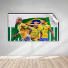 Adesivo Decorativo Brasil Copa Do Mundo