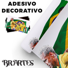 Adesivo Decorativo Brasil Copa Do Mundo