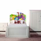 Adesivo Decorativo Cabeceira De Cama - Galinha Pintadinha Adc