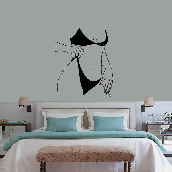 Adesivo Decorativo Corpo Sensual 2-m 58x69cm