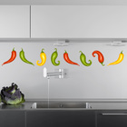 Adesivo Decorativo De Cozinha - Pimentas - 204czm