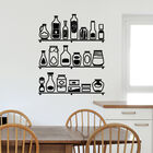 Adesivo Decorativo De Cozinha - Prateleiras De Mantimento - 0