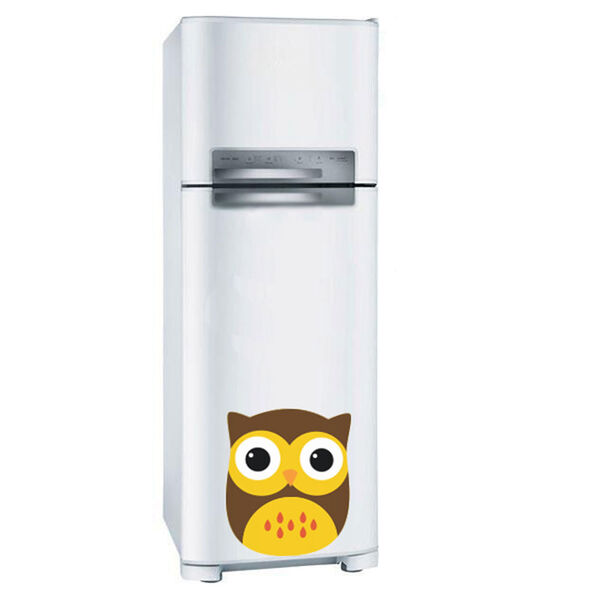 Adesivo Decorativo De Geladeira - Coruja - 203glm