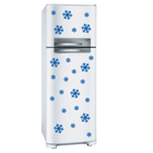 Adesivo Decorativo De Geladeira - Cristais De Gelo - 006glp