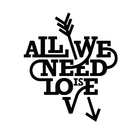 Adesivo Decorativo De Parede All We Need Is Love