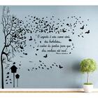 Adesivo Decorativo De Parede Árvore Grande Frase