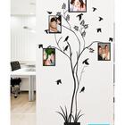 Adesivo Decorativo De Parede Arvore Porta Foto E Pássaros