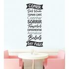 Adesivo Decorativo De Parede Frase Dar Sorrisos...