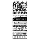 Adesivo Decorativo De Parede Frase Foque No Que Importa