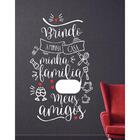 Adesivo Decorativo De Parede Frase Grande Bem Vindo