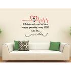 Adesivo Decorativo De Parede Frases Coração Ele Nos Deu A