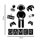 Adesivo Decorativo De Parede Gamer Quarto Adolescente Vídeo G