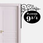 Adesivo Decorativo De Parede Harry Potter Plataforma 9 3/4