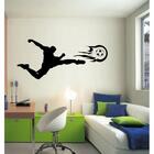 Adesivo Decorativo De Parede Jogando Futebol Jogador