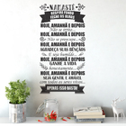 Adesivo Decorativo De Parede Namastê Apenas Isso Basta