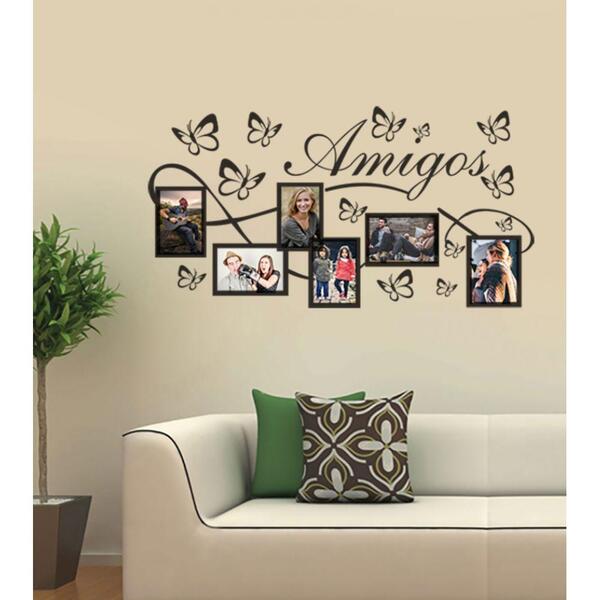 Adesivo Decorativo De Parede Para Fotos De Amigos Lindo