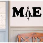 Adesivo Decorativo De Parede Religião E Palavra Mãe Nossa