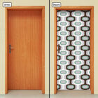 Adesivo Decorativo De Porta - Abstrato - 1412cnpt