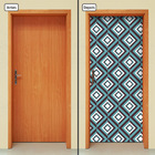 Adesivo Decorativo De Porta - Abstrato - 1416cnpt