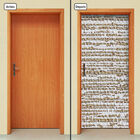 Adesivo Decorativo De Porta - Abstrato - 433cnpt