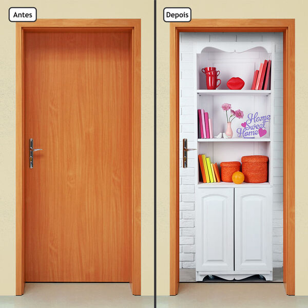 Adesivo Decorativo De Porta - Armário - 594cnpt